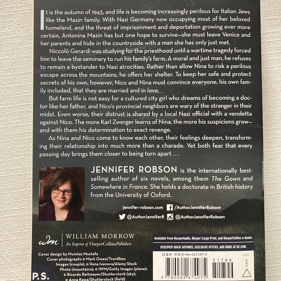 Our Darkest Night by Jennifer Robson - Picture 2 of 2